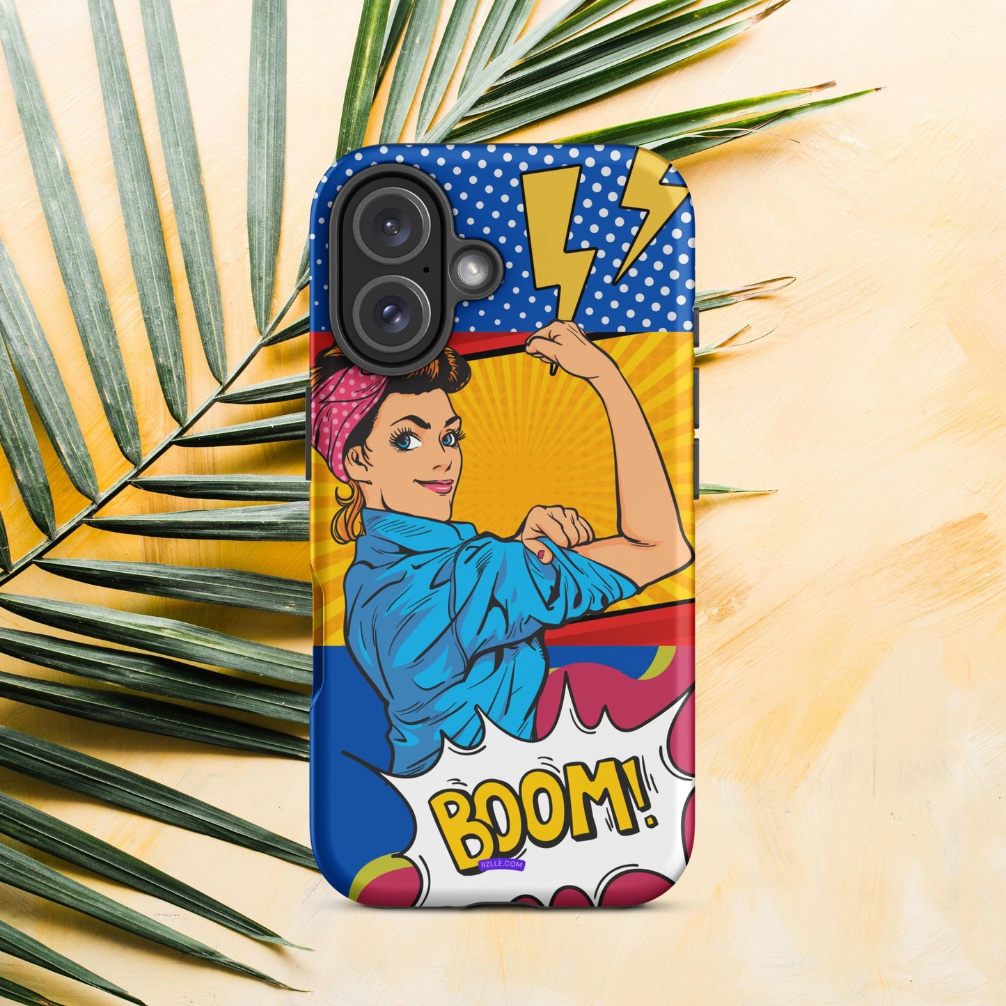 Pop Art Strong Woman Tough Case for iPhone®