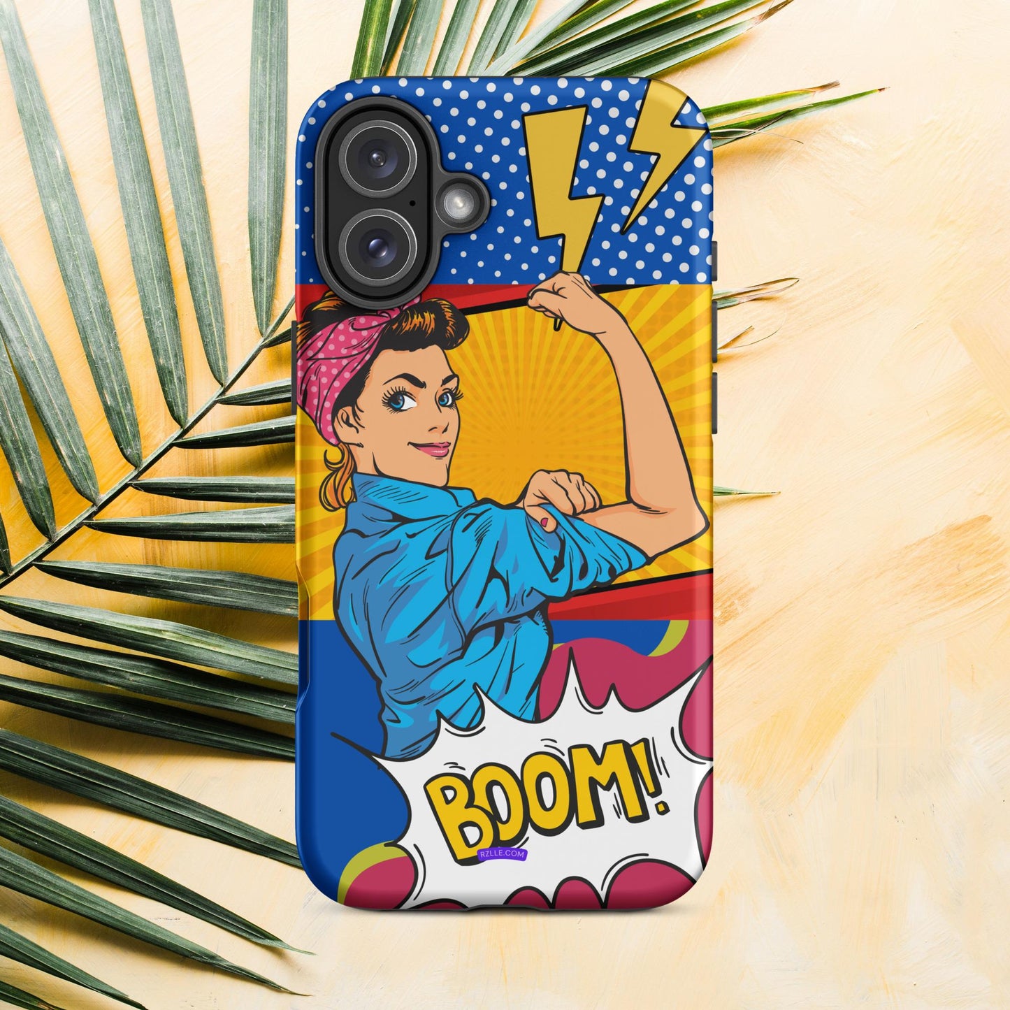 Pop Art Strong Woman Tough Case for iPhone®