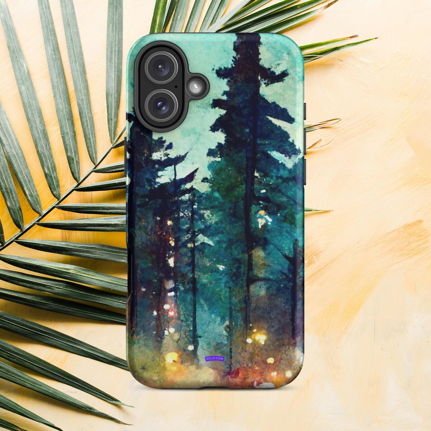 Into The Woods Watercolor Tough Case for iPhone®