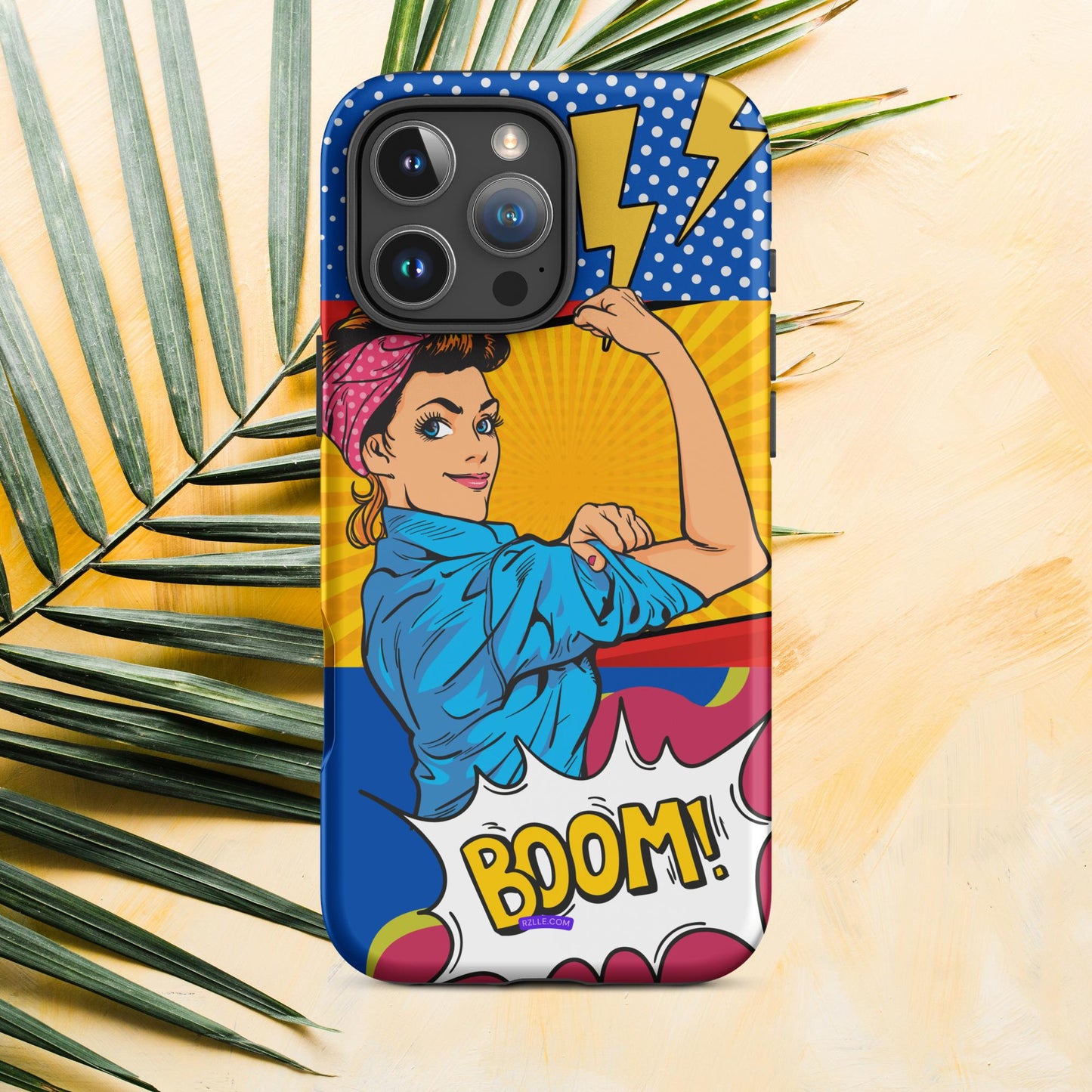 Pop Art Strong Woman Tough Case for iPhone®