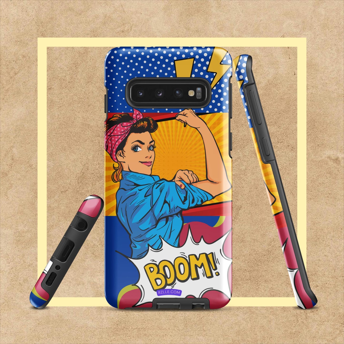 Pop Art Strong Woman Tough case for Samsung®