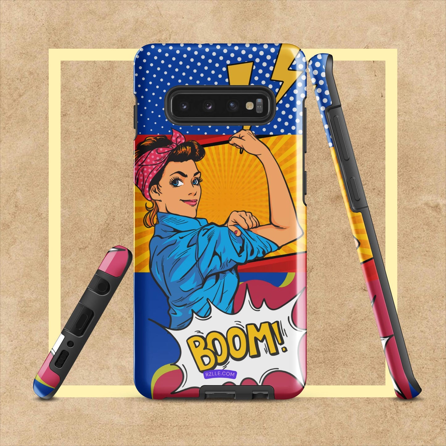 Pop Art Strong Woman Tough case for Samsung®