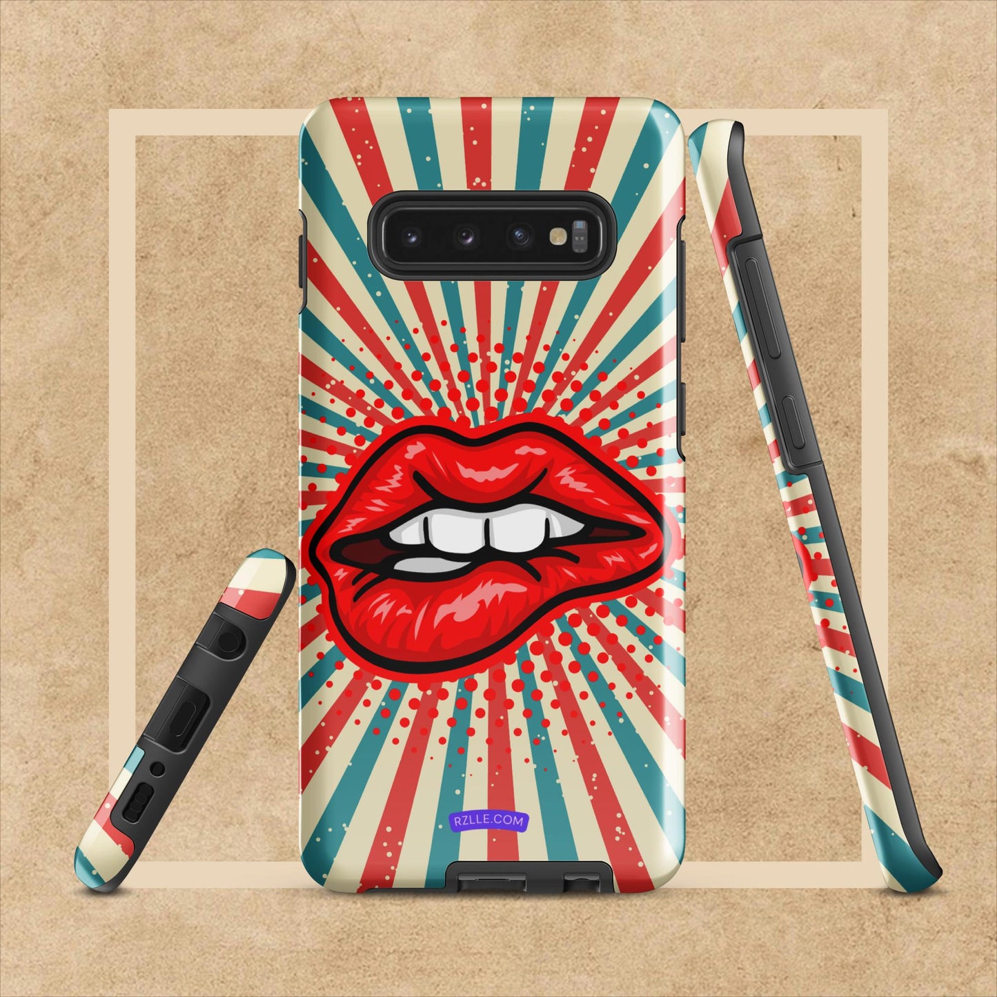 Pop Culture Art Lip Bite Tough case for Samsung®