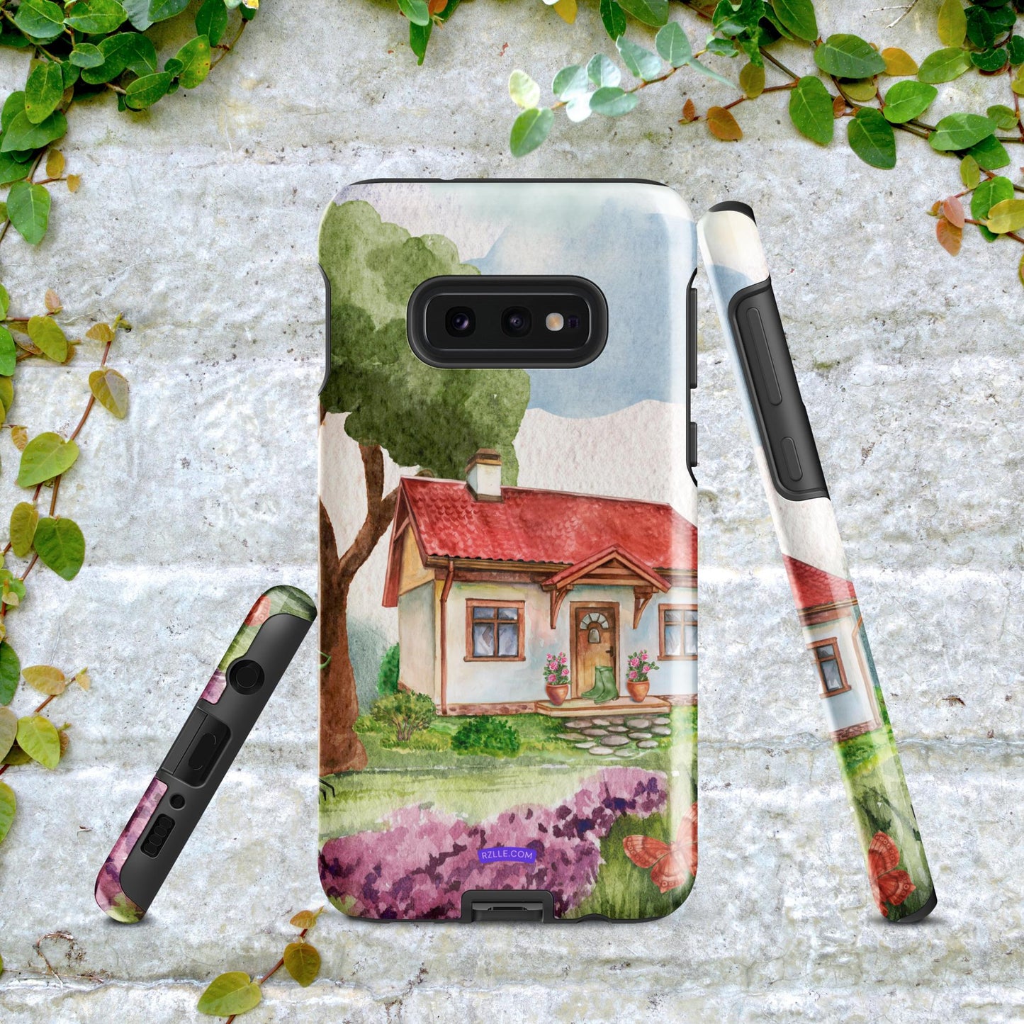 House Painting In Watercolor Tough case for Samsung®