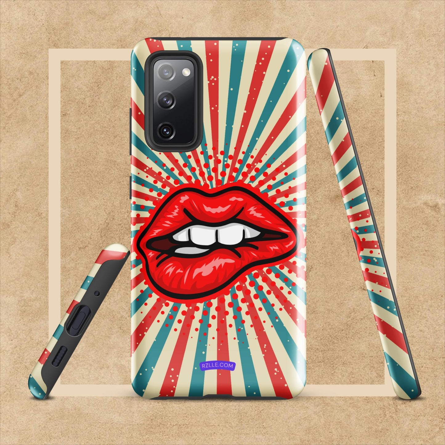 Pop Culture Art Lip Bite Tough case for Samsung®