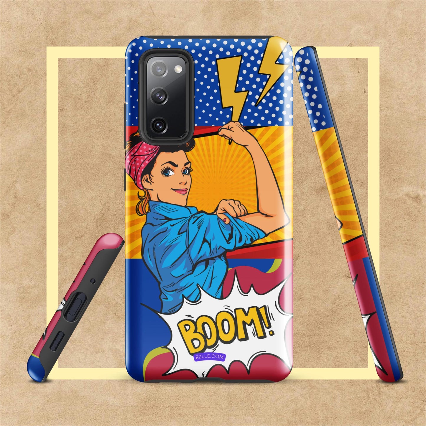 Pop Art Strong Woman Tough case for Samsung®