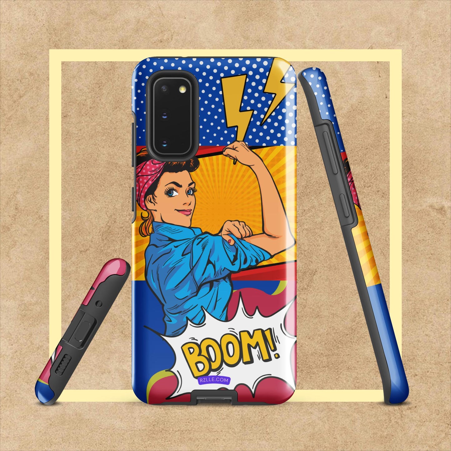 Pop Art Strong Woman Tough case for Samsung®