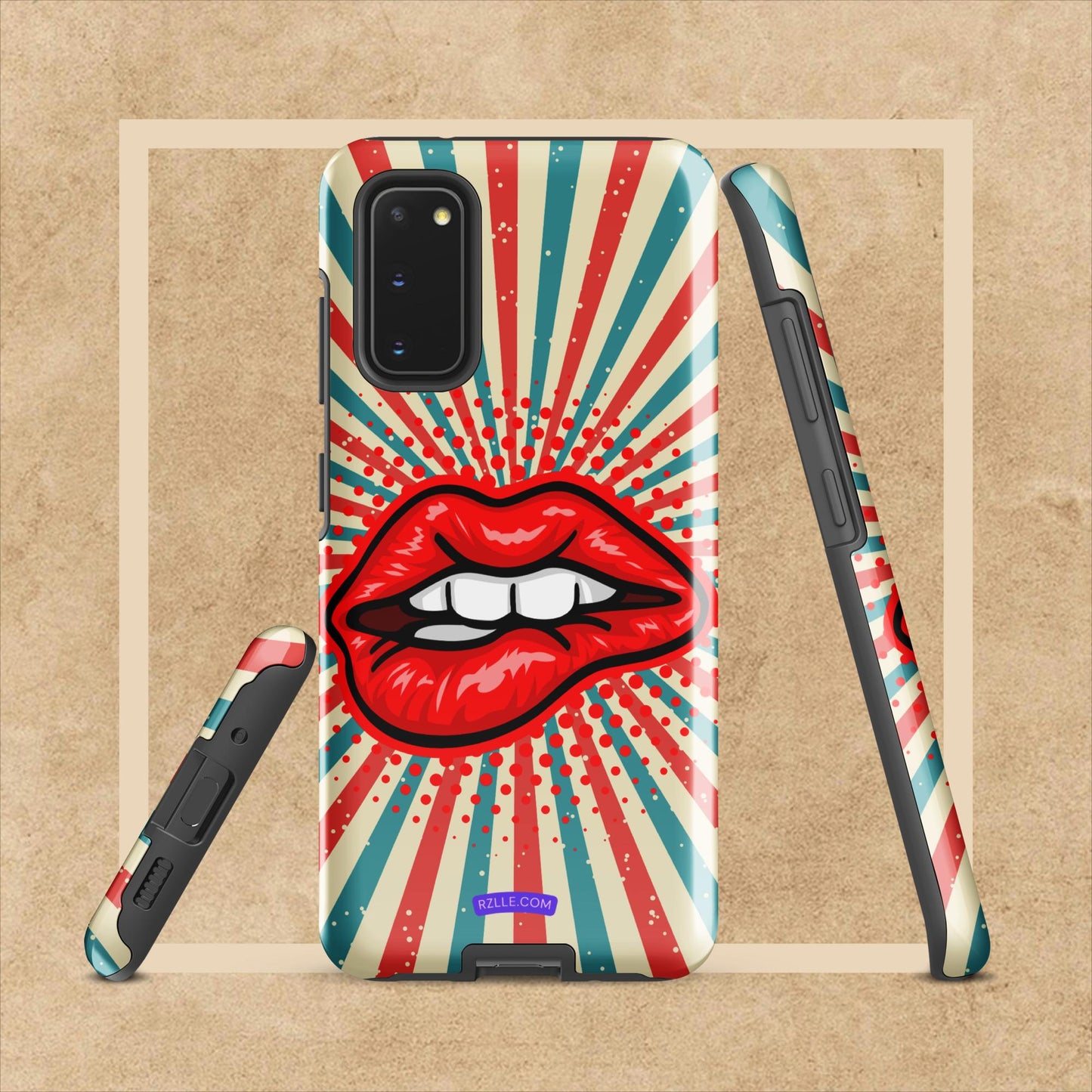 Pop Culture Art Lip Bite Tough case for Samsung®