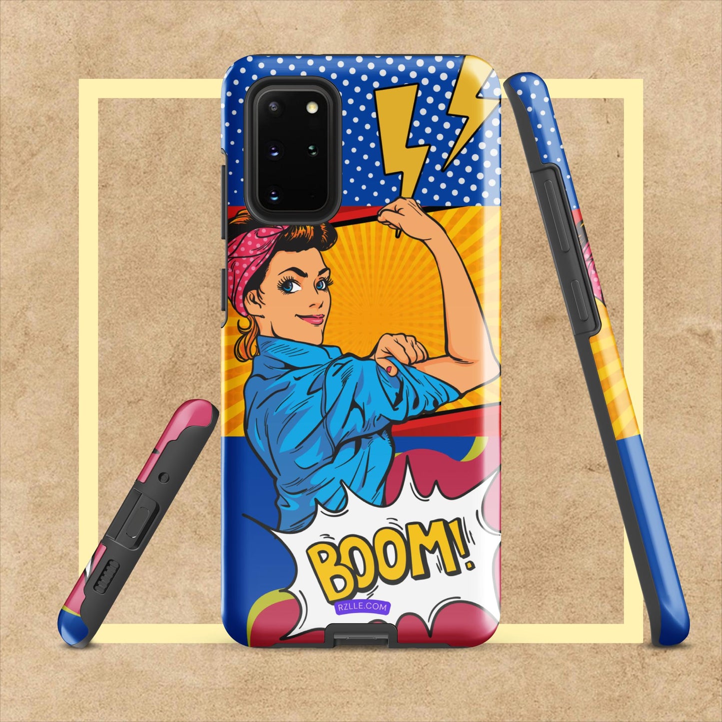 Pop Art Strong Woman Tough case for Samsung®