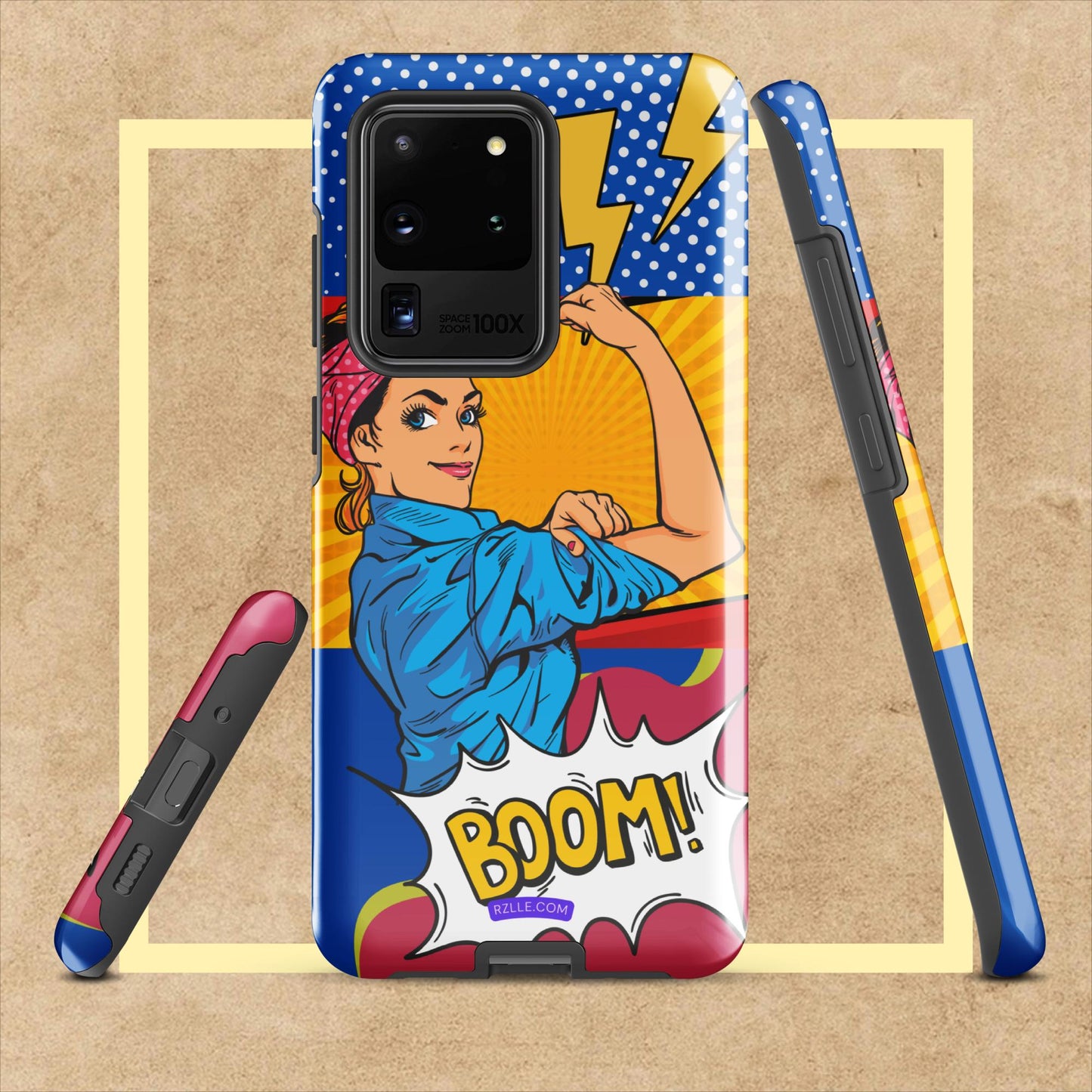 Pop Art Strong Woman Tough case for Samsung®