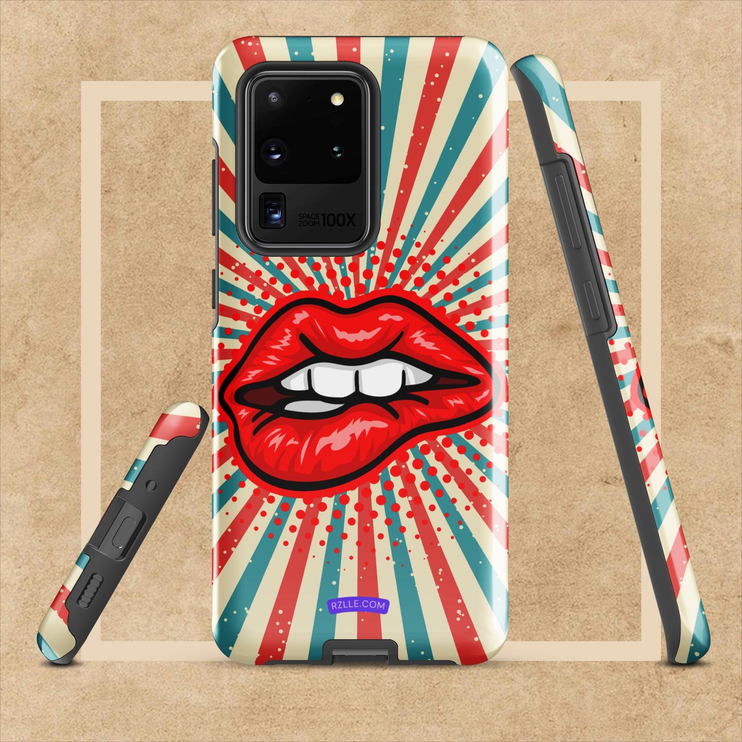 Pop Culture Art Lip Bite Tough case for Samsung®