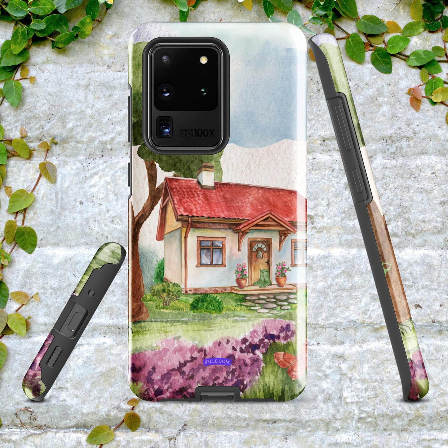 House Painting In Watercolor Tough case for Samsung®