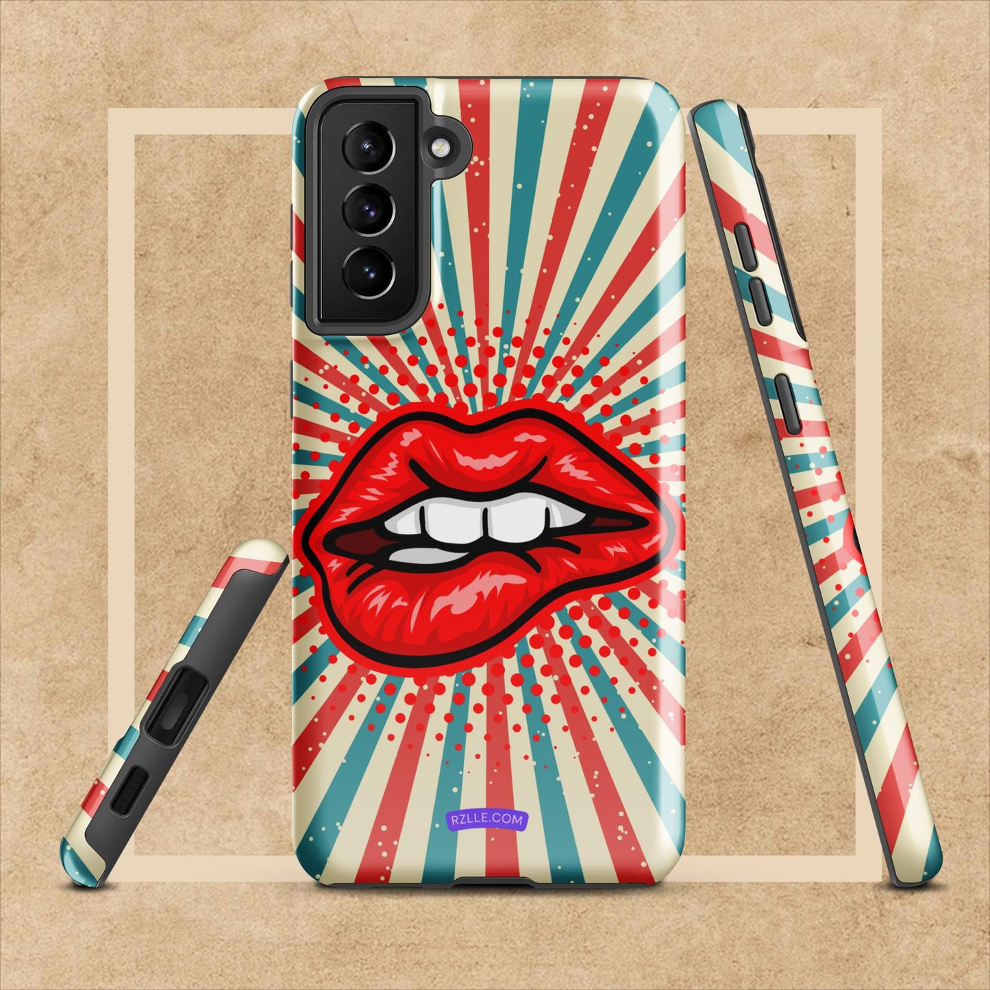 Pop Culture Art Lip Bite Tough case for Samsung®