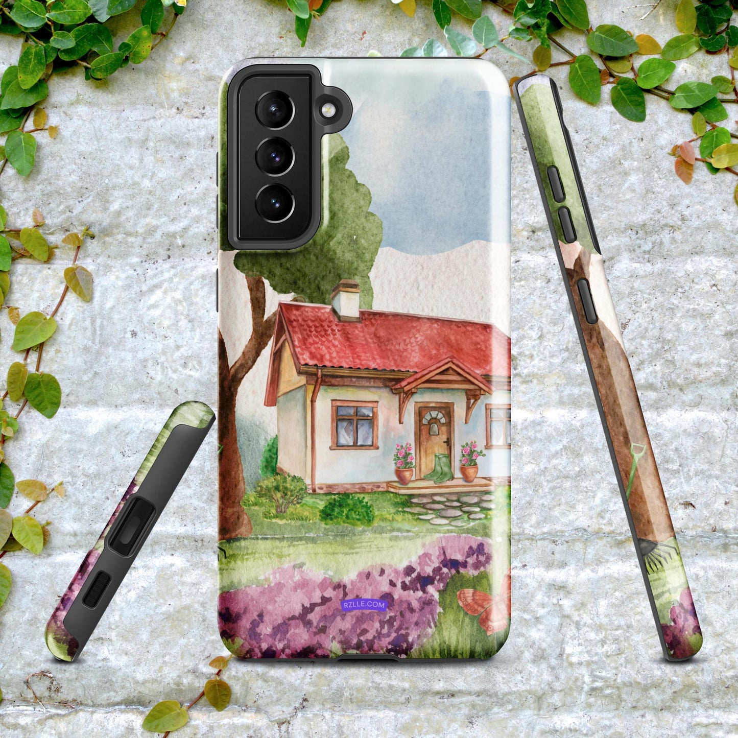 House Painting In Watercolor Tough case for Samsung®