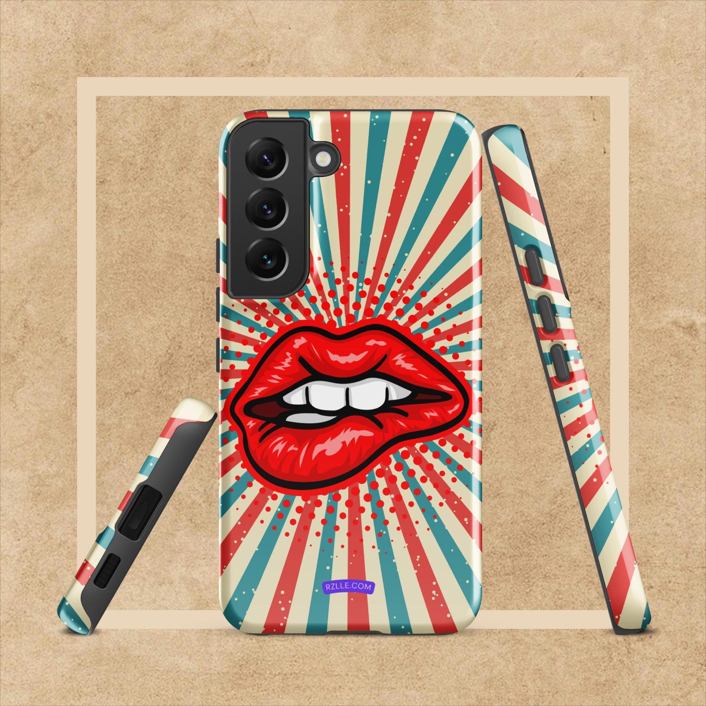 Pop Culture Art Lip Bite Tough case for Samsung®