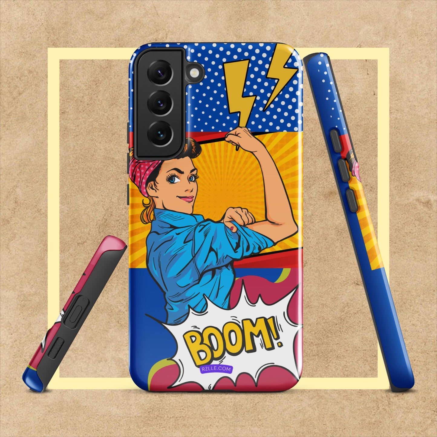 Pop Art Strong Woman Tough case for Samsung®