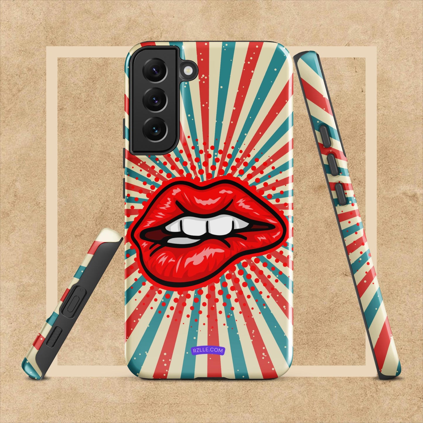 Pop Culture Art Lip Bite Tough case for Samsung®