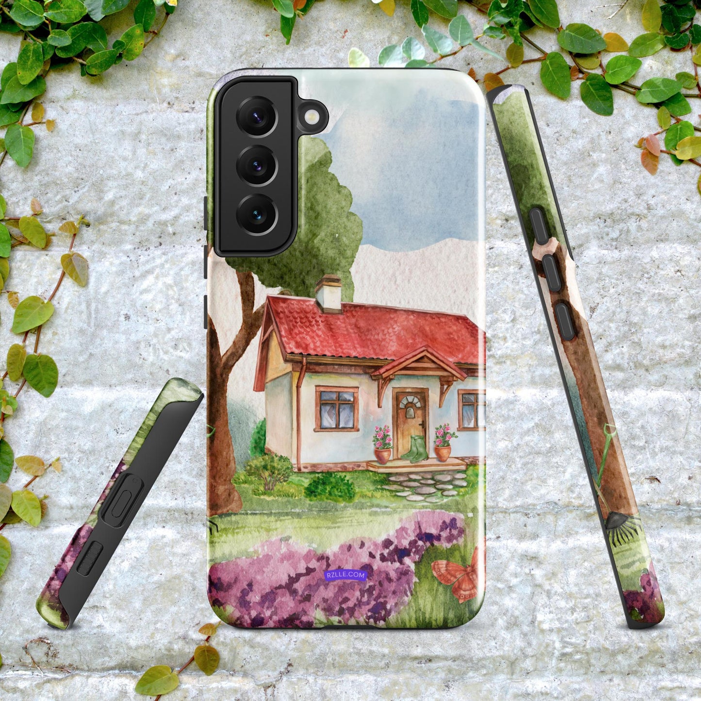 House Painting In Watercolor Tough case for Samsung®