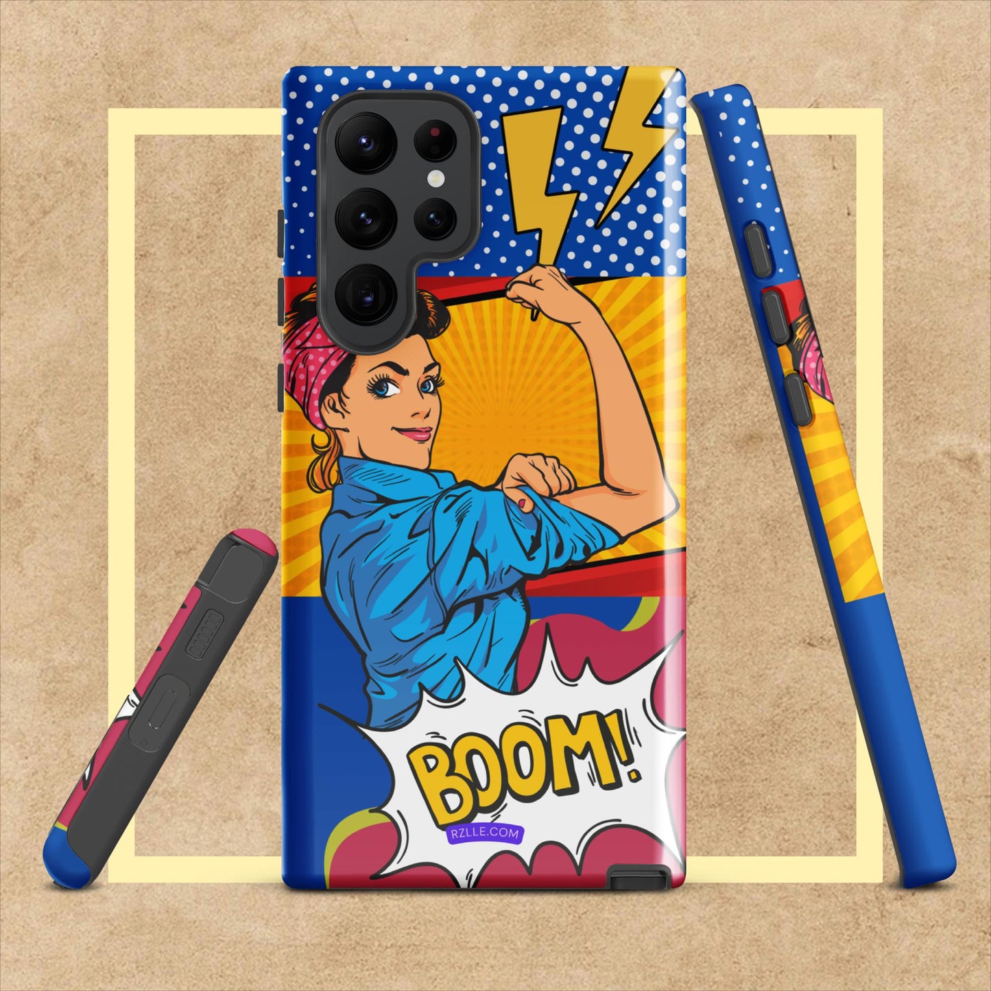 Pop Art Strong Woman Tough case for Samsung®