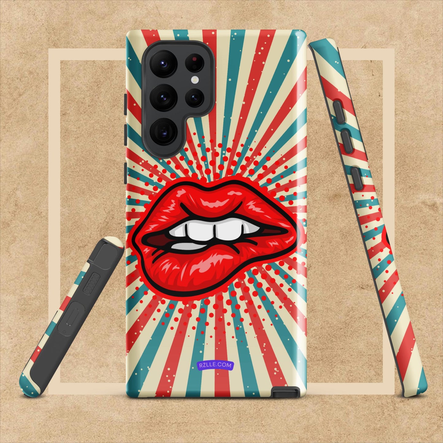 Pop Culture Art Lip Bite Tough case for Samsung®