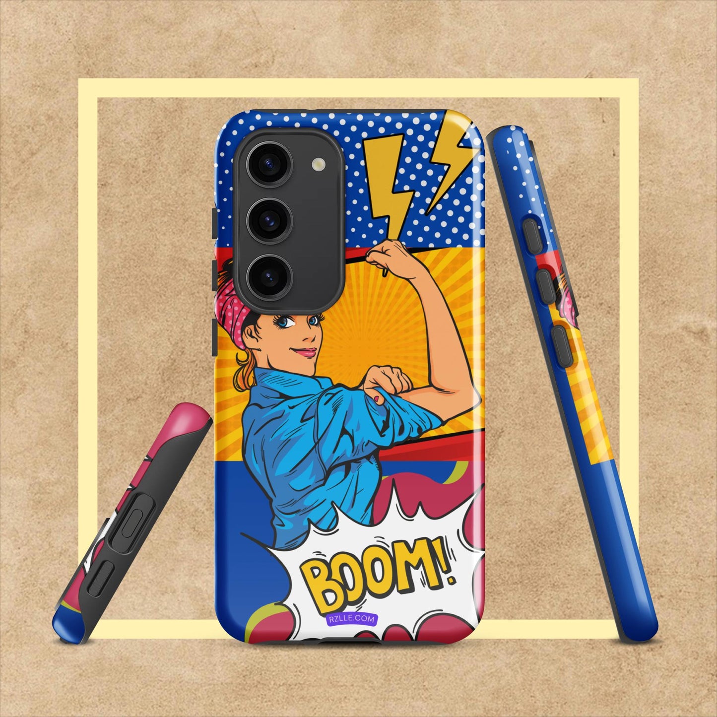 Pop Art Strong Woman Tough case for Samsung®