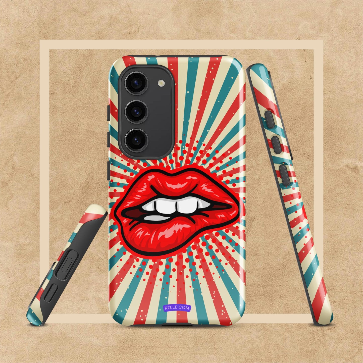 Pop Culture Art Lip Bite Tough case for Samsung®