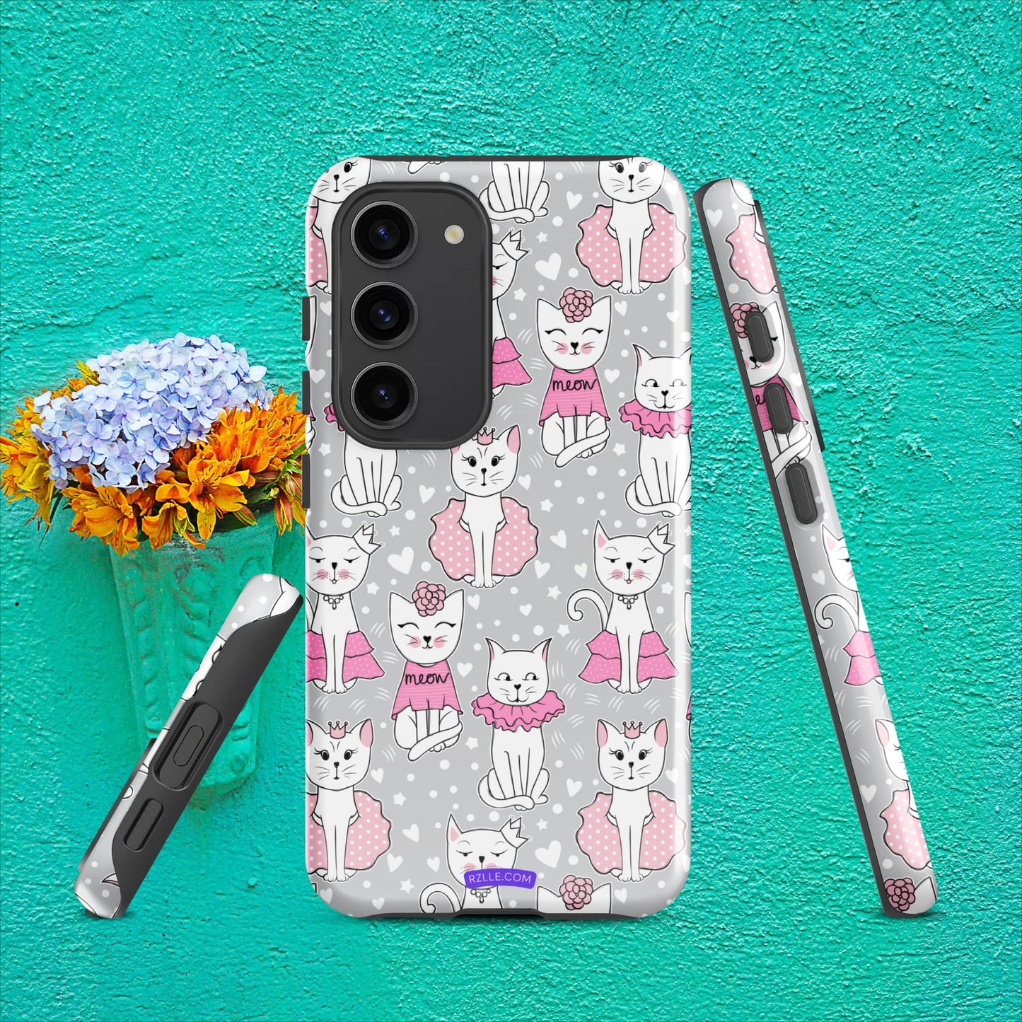 Cats In Pink Tough case for Samsung®