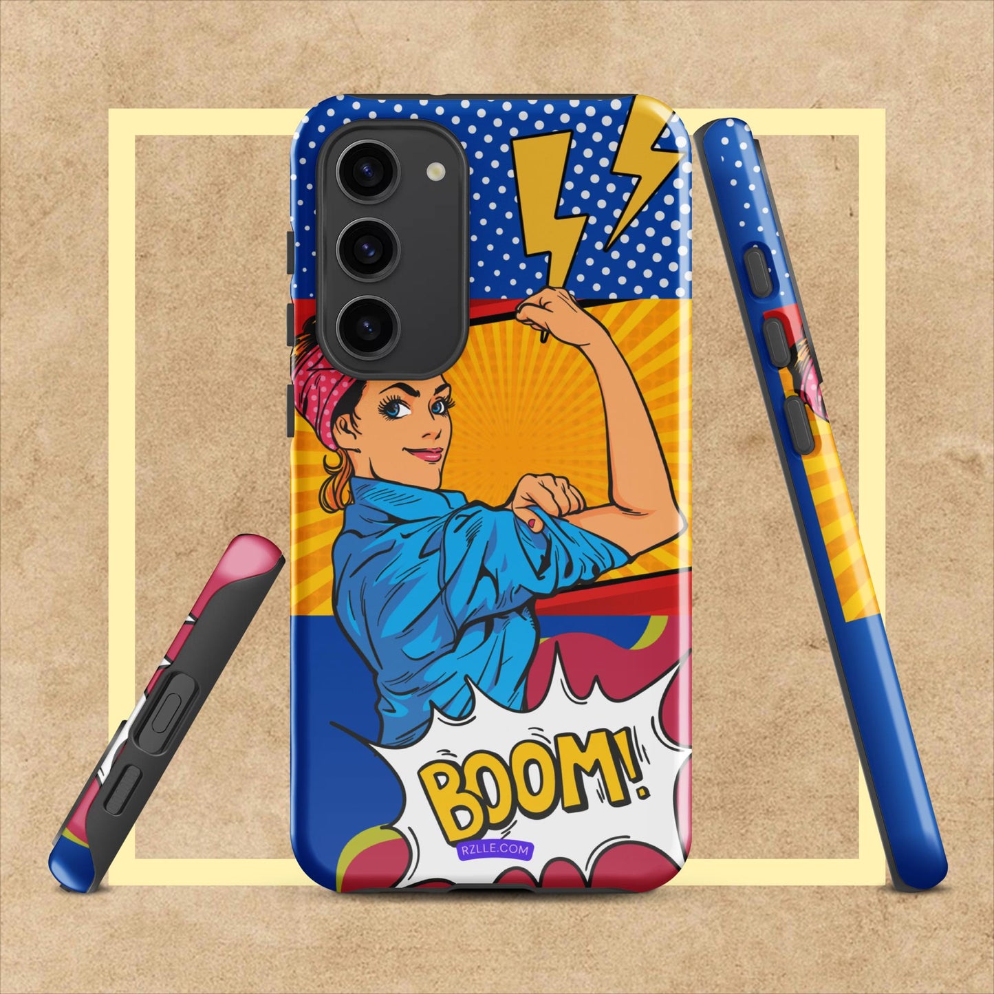 Pop Art Strong Woman Tough case for Samsung®