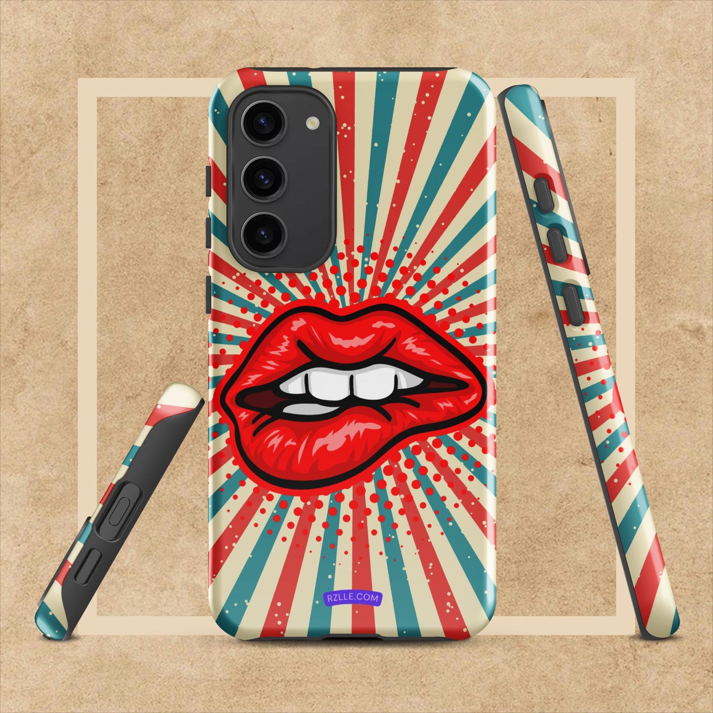 Pop Culture Art Lip Bite Tough case for Samsung®