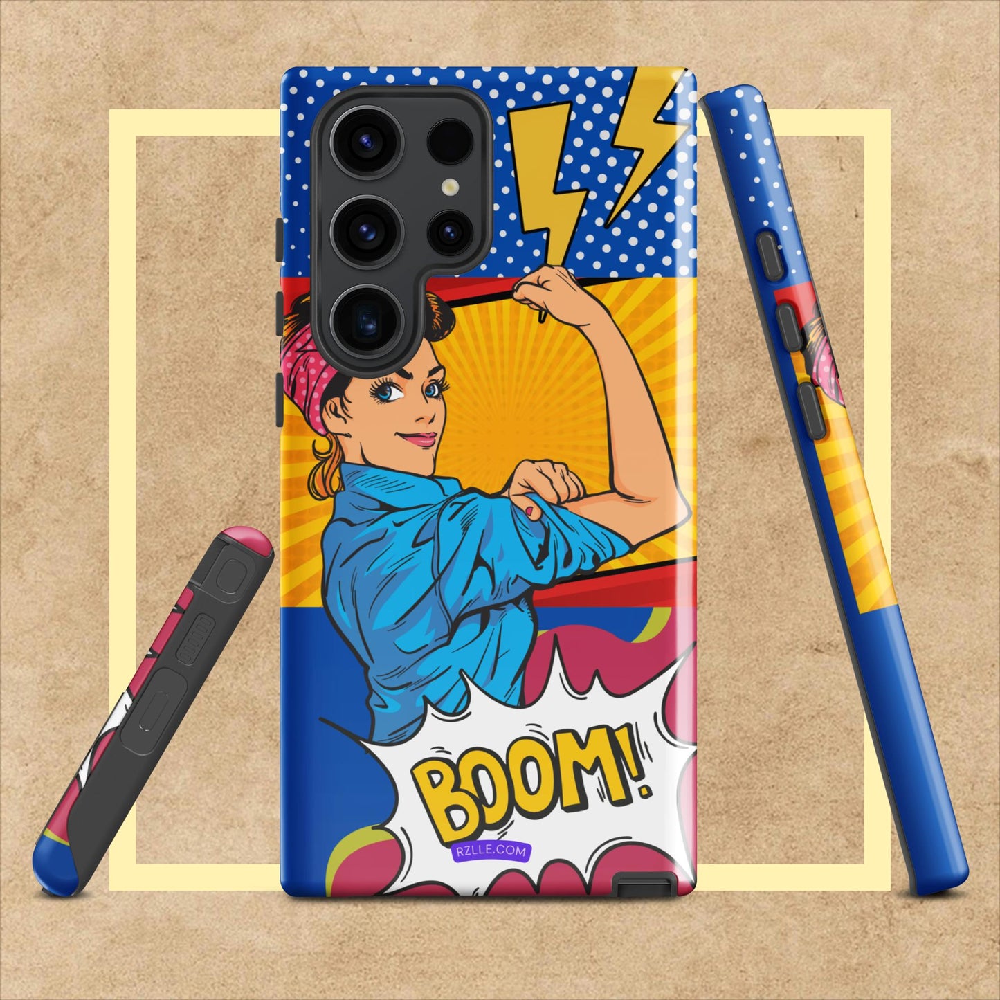 Pop Art Strong Woman Tough case for Samsung®