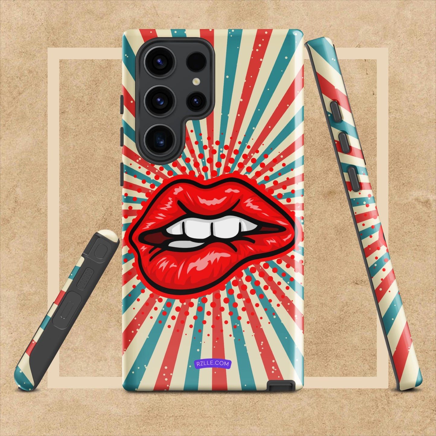 Pop Culture Art Lip Bite Tough case for Samsung®