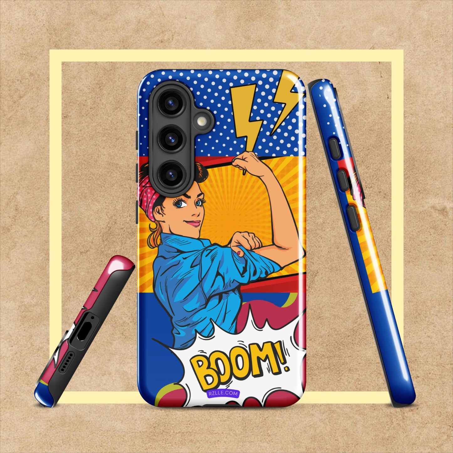 Pop Art Strong Woman Tough case for Samsung®