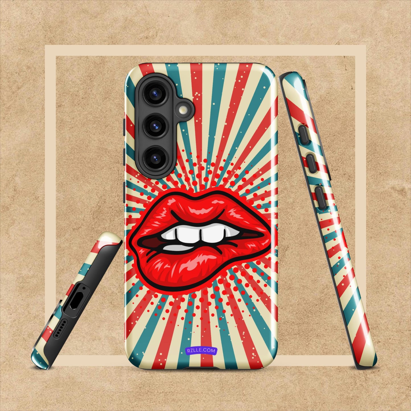 Pop Culture Art Lip Bite Tough case for Samsung®