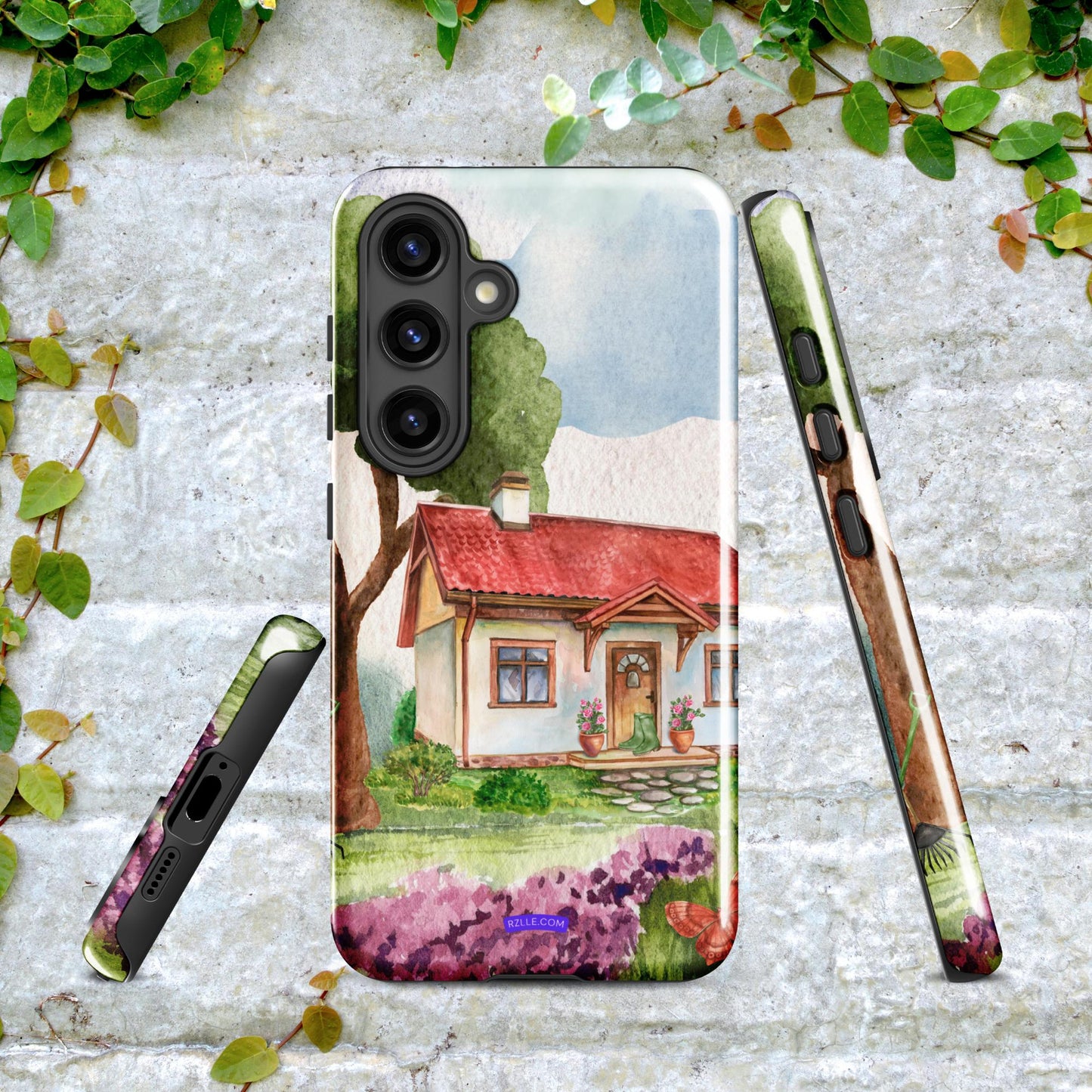 House Painting In Watercolor Tough case for Samsung®