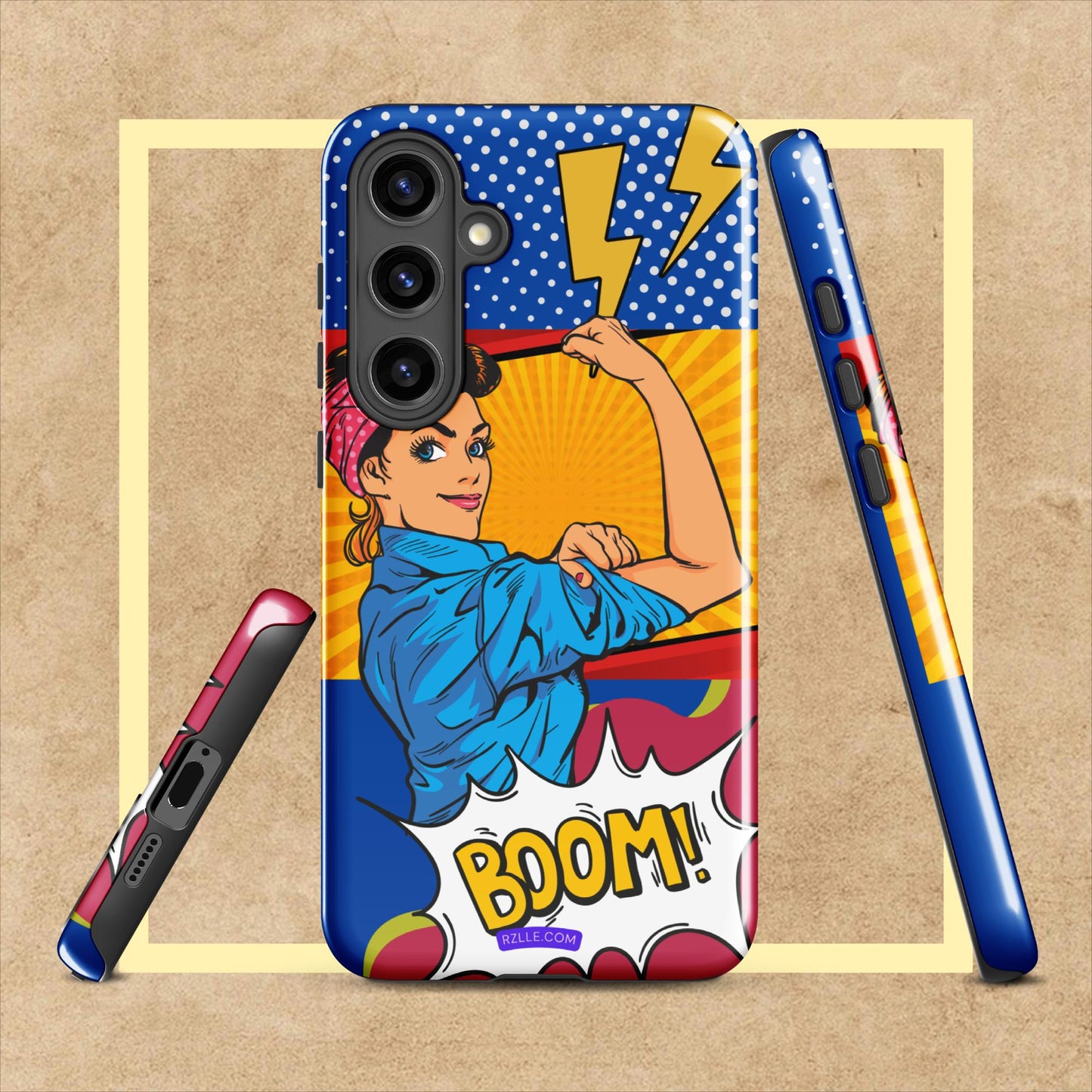 Pop Art Strong Woman Tough case for Samsung®