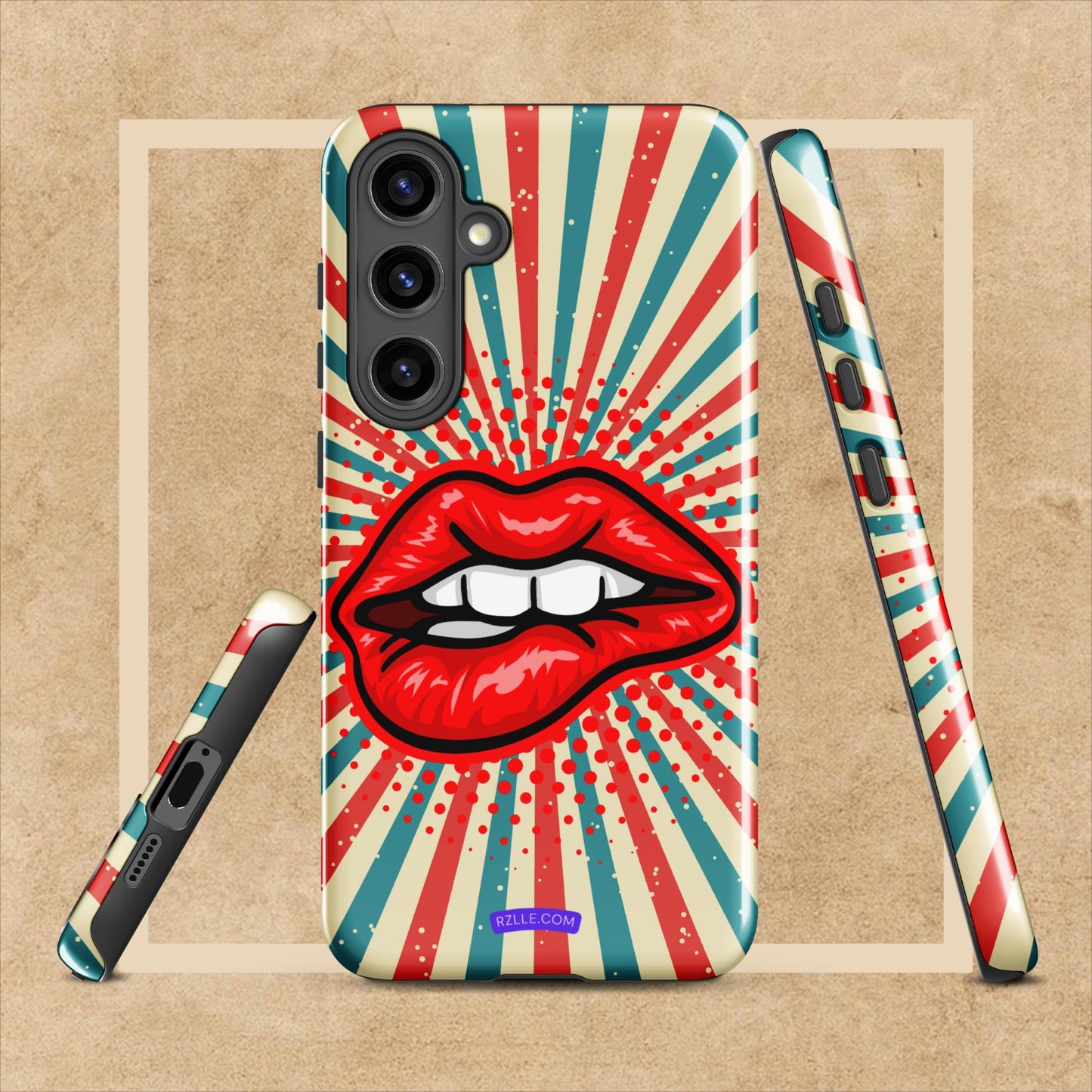 Pop Culture Art Lip Bite Tough case for Samsung®