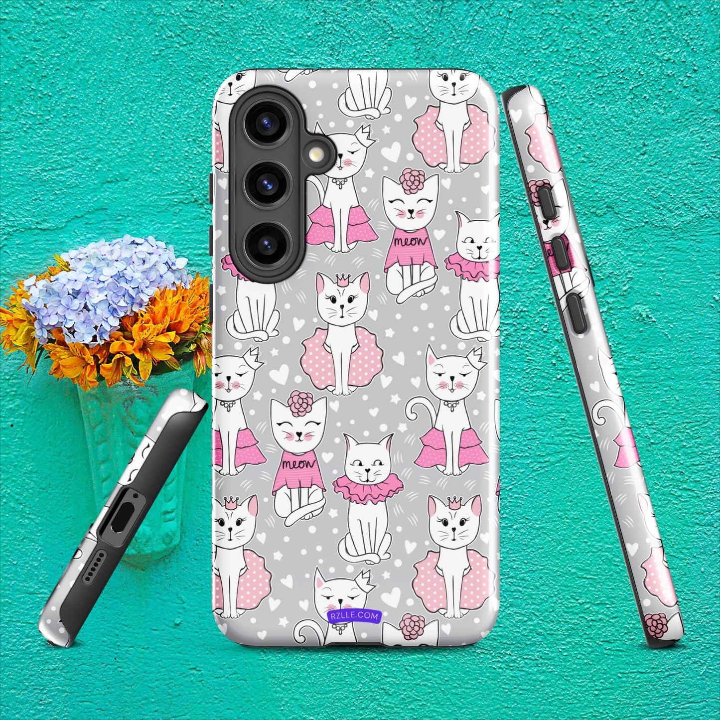 Cats In Pink Tough case for Samsung®