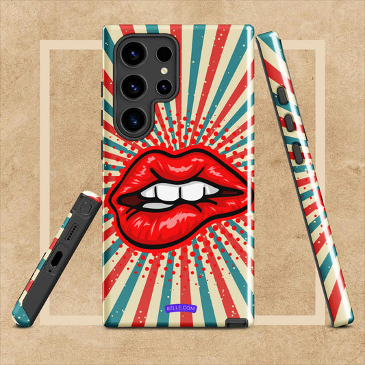 Pop Culture Art Lip Bite Tough case for Samsung®