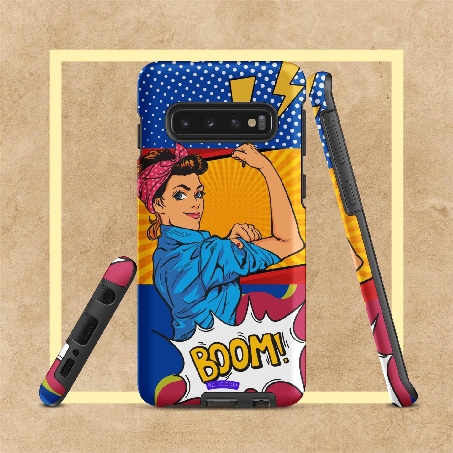 Pop Art Strong Woman Tough case for Samsung®