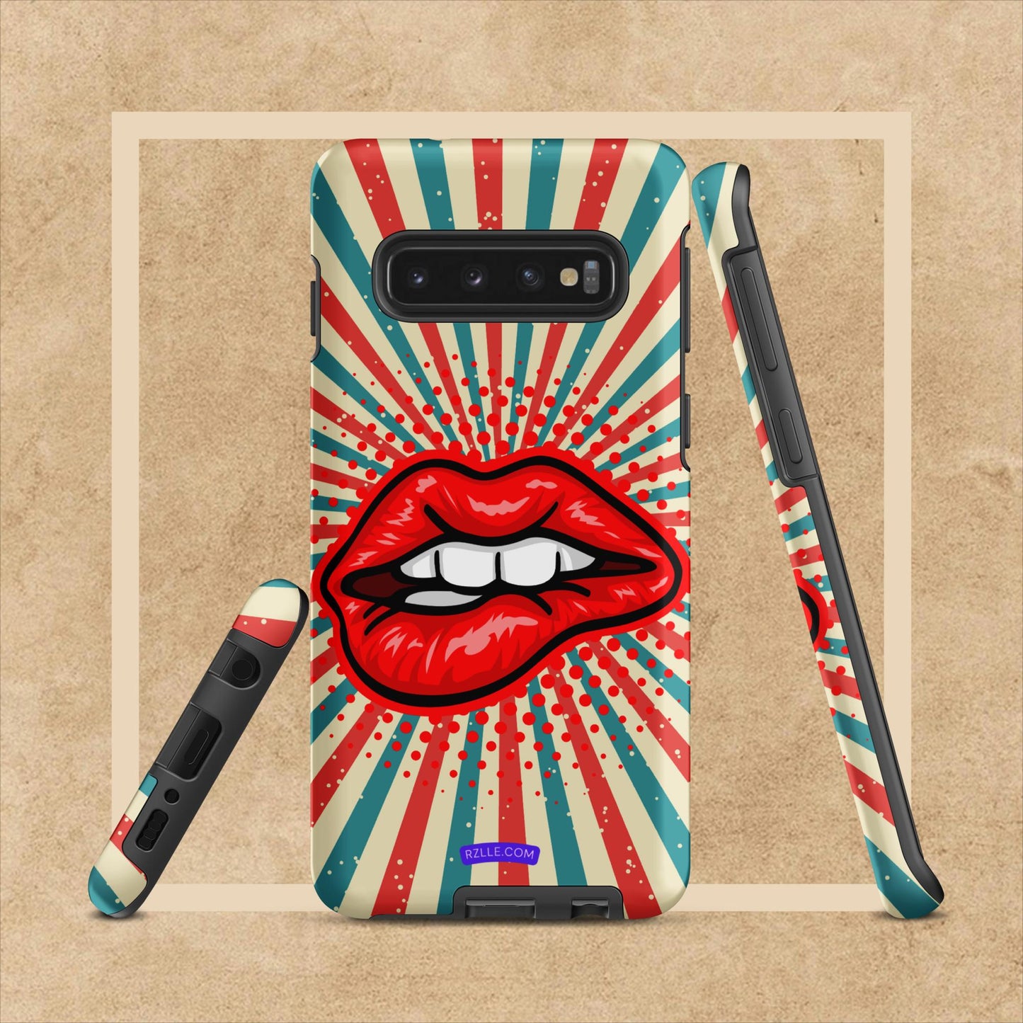 Pop Culture Art Lip Bite Tough case for Samsung®