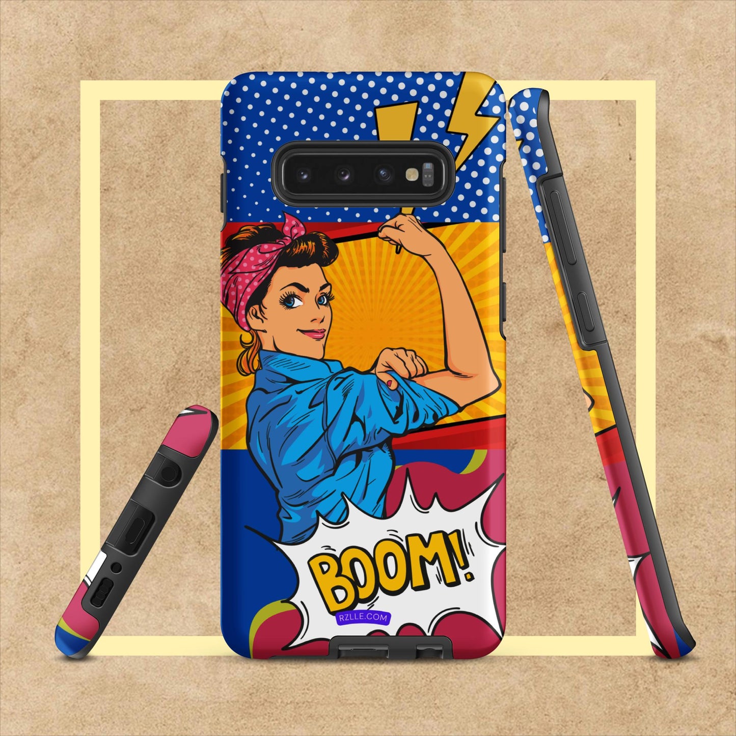 Pop Art Strong Woman Tough case for Samsung®