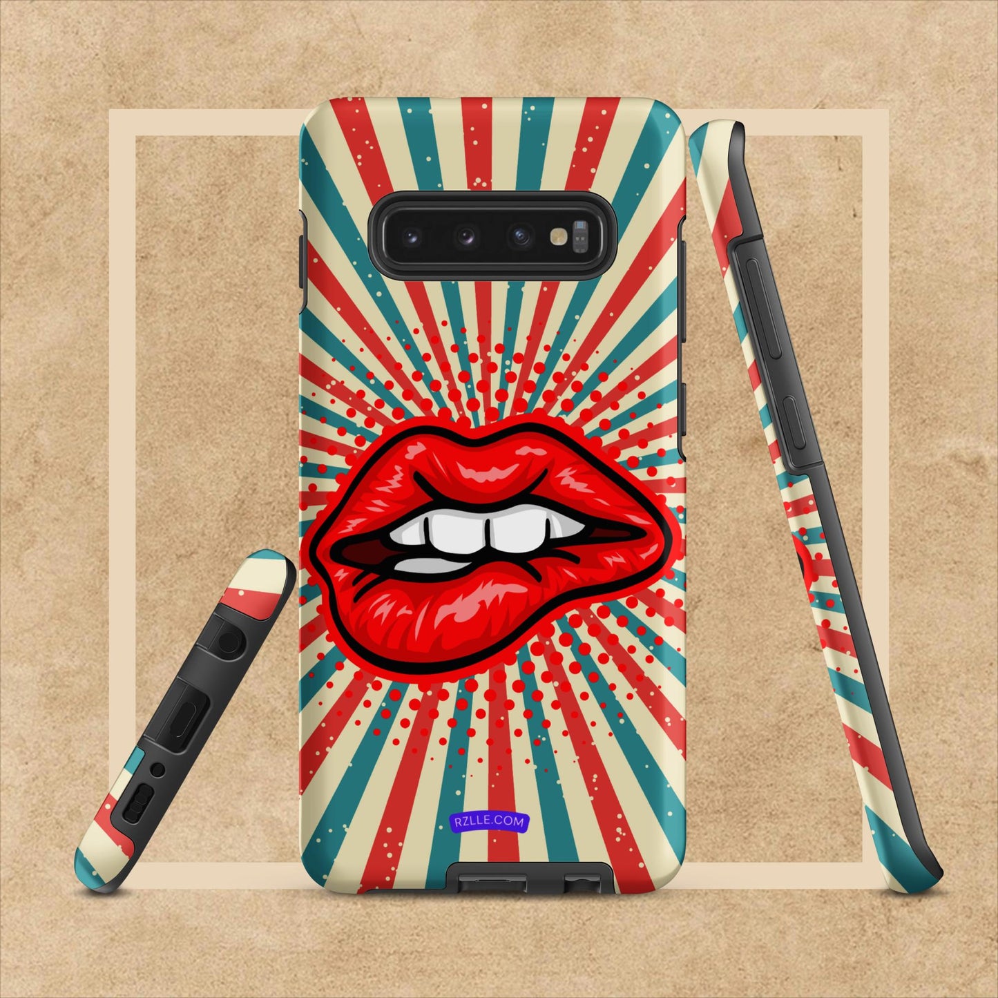 Pop Culture Art Lip Bite Tough case for Samsung®