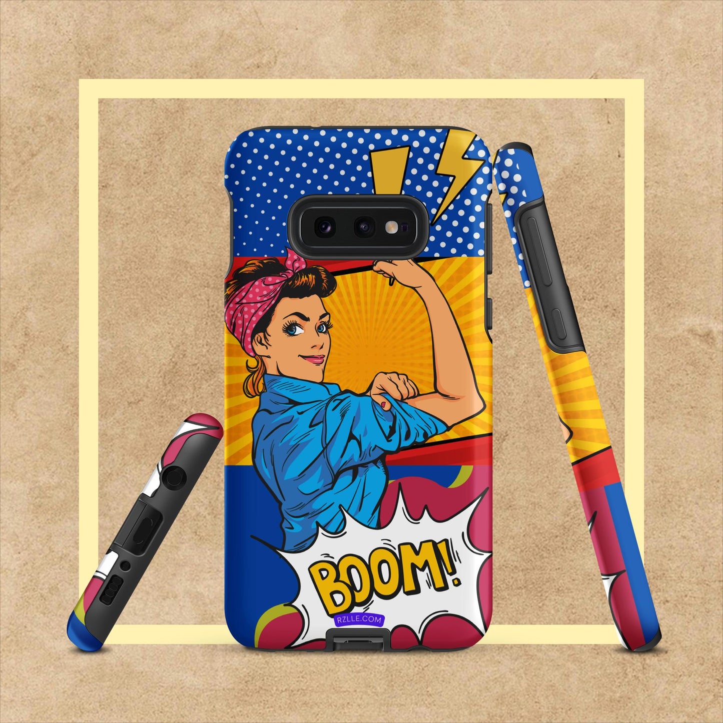 Pop Art Strong Woman Tough case for Samsung®