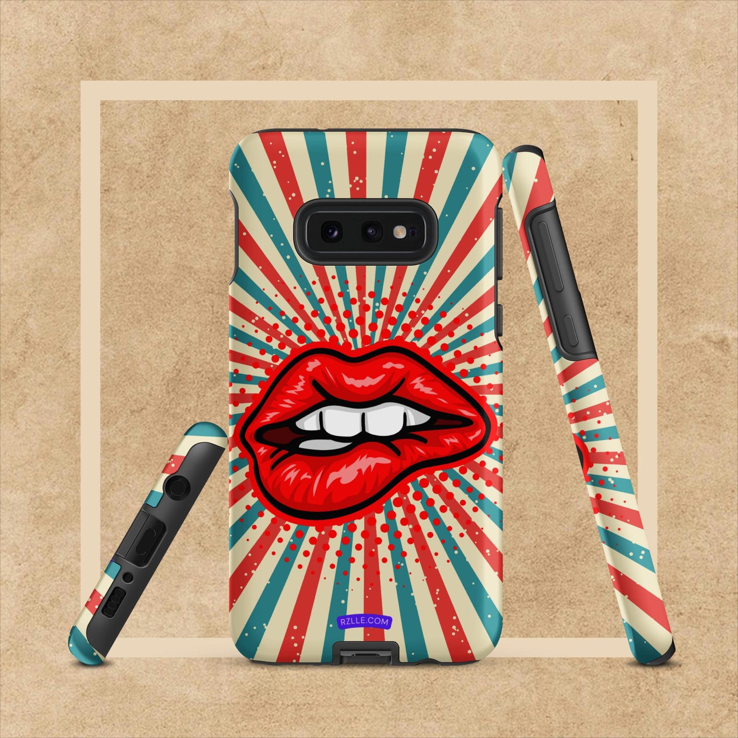 Pop Culture Art Lip Bite Tough case for Samsung®