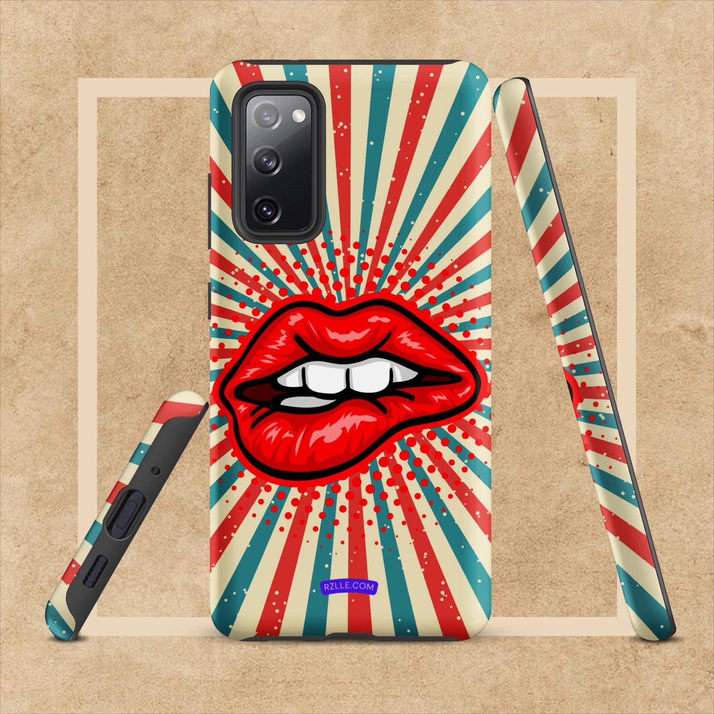 Pop Culture Art Lip Bite Tough case for Samsung®