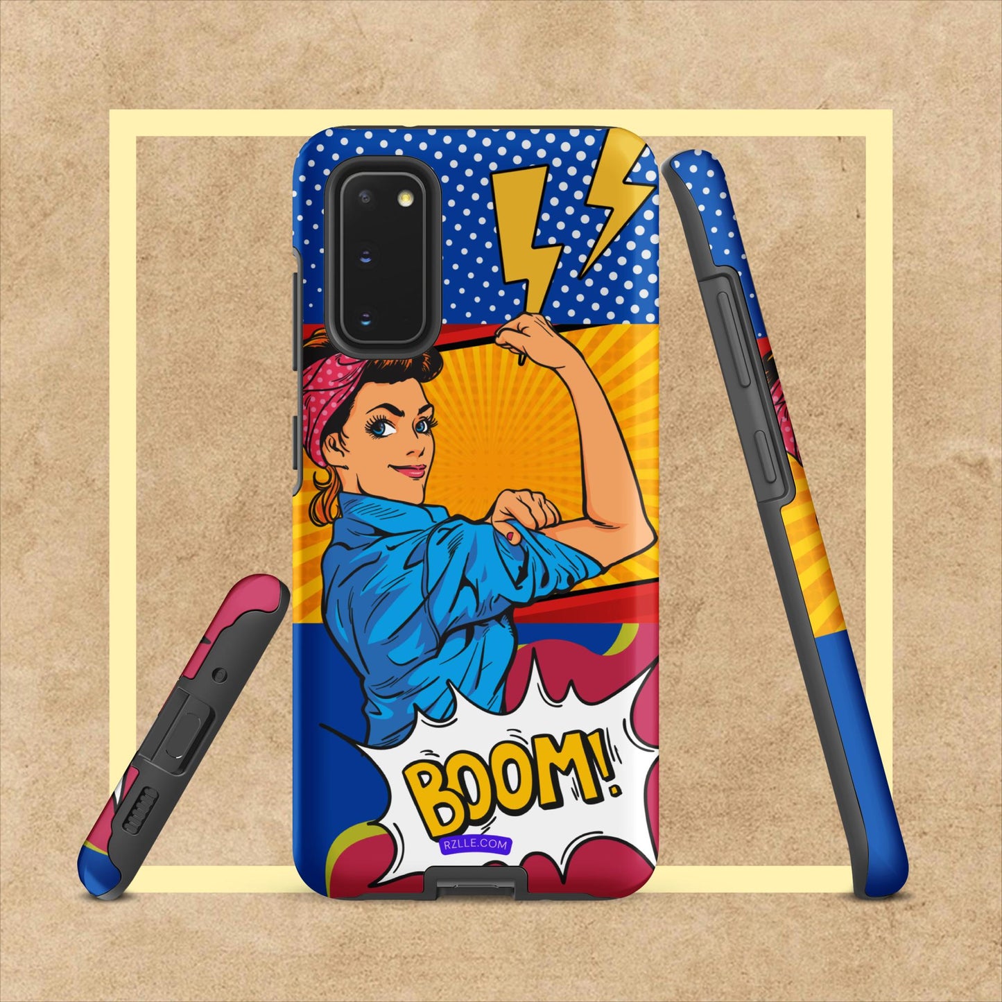 Pop Art Strong Woman Tough case for Samsung®