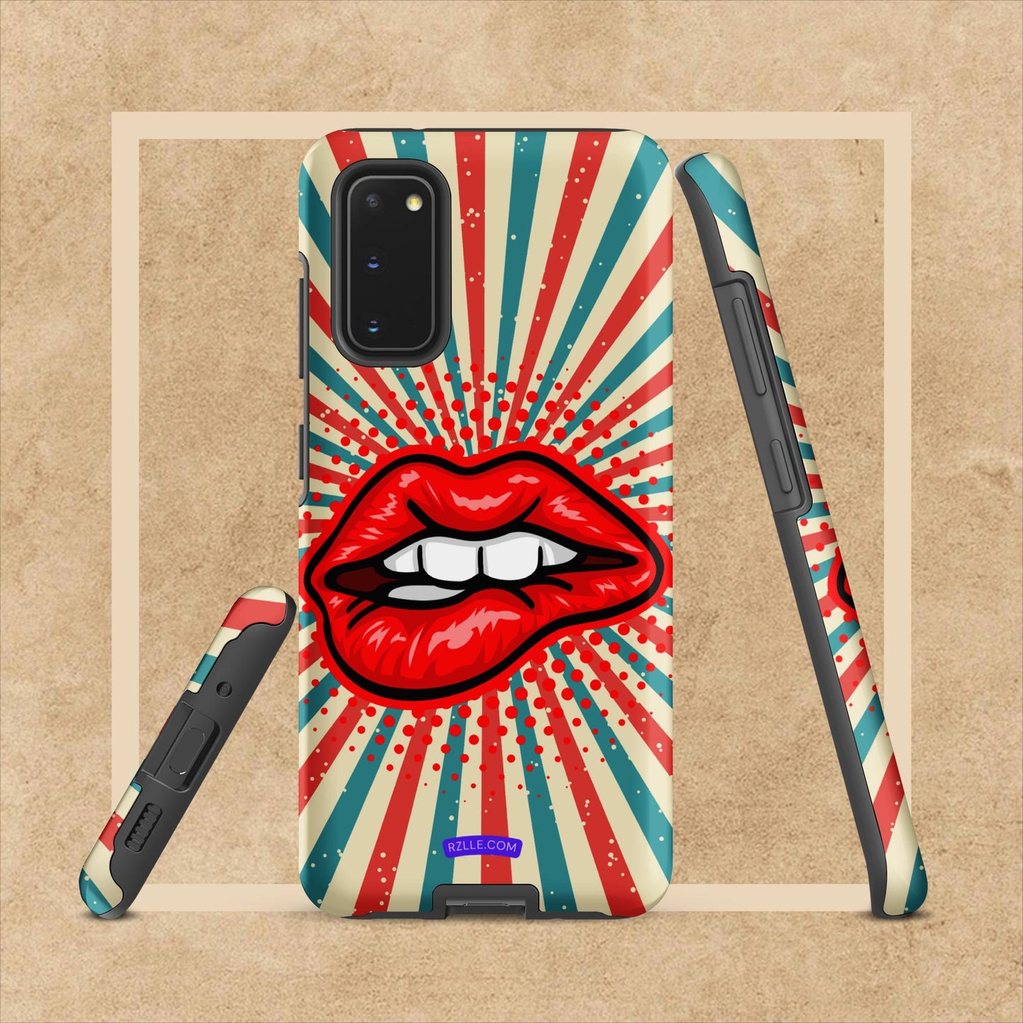 Pop Culture Art Lip Bite Tough case for Samsung®