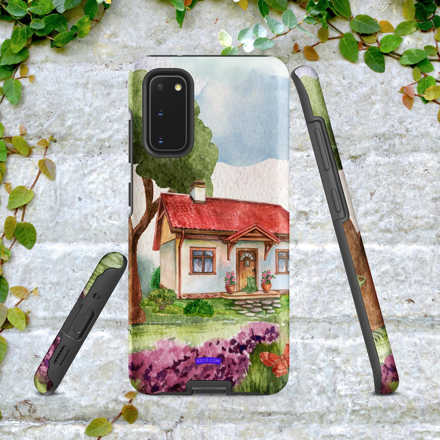 House Painting In Watercolor Tough case for Samsung®