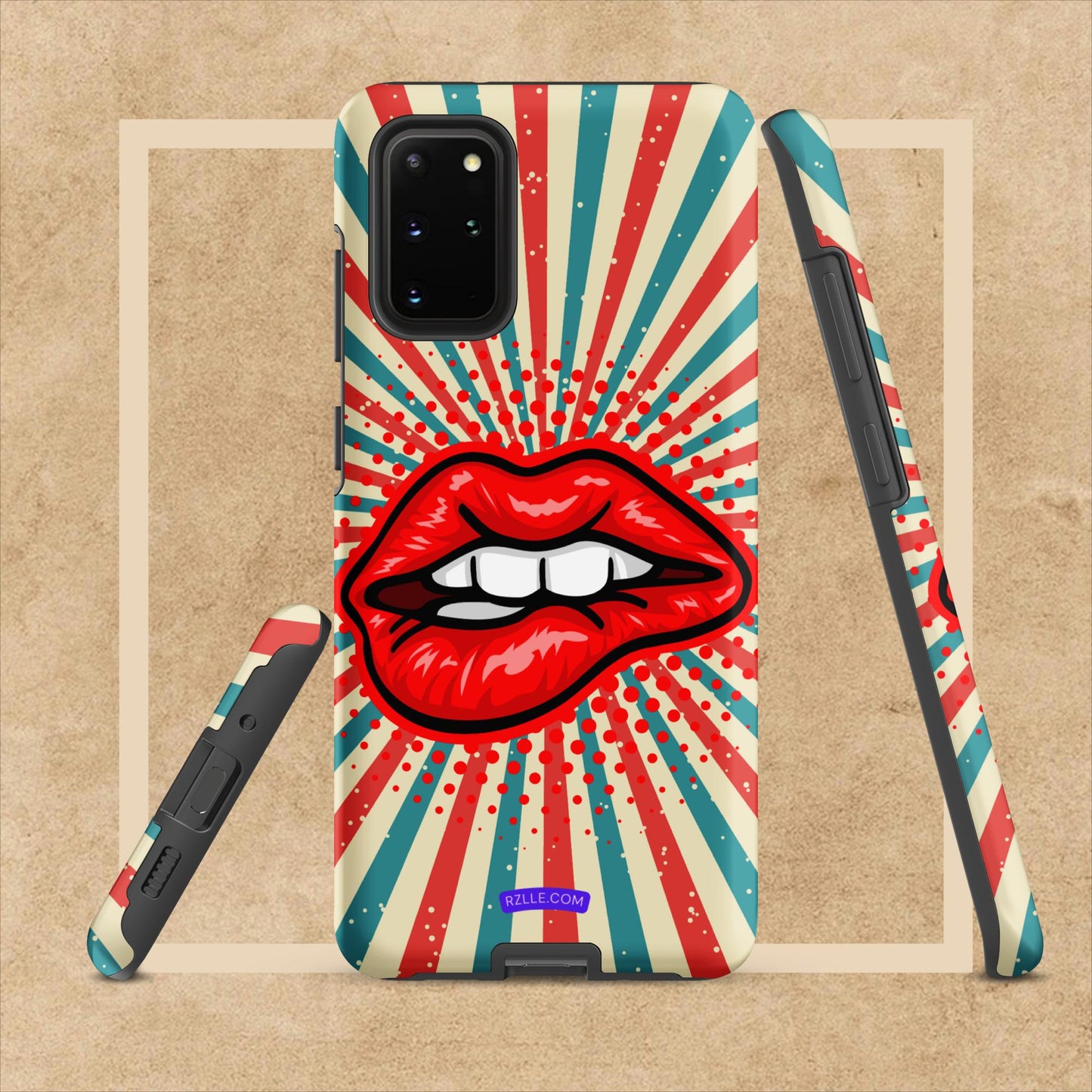 Pop Culture Art Lip Bite Tough case for Samsung®