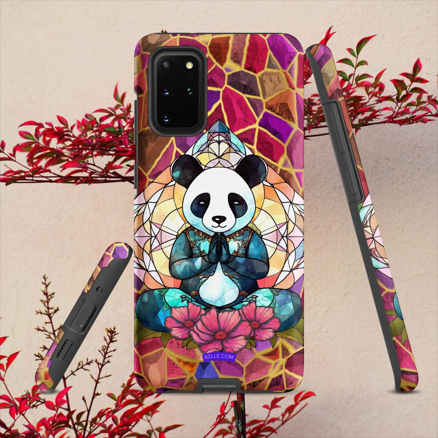 Stained Glass Zen Panda Tough case for Samsung®